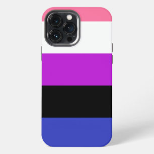 GenderFluid colours Flag Case-Mate iPhone Case