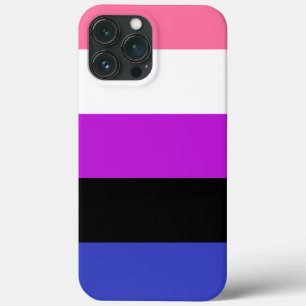 GenderFluid colours Flag Case-Mate iPhone Case