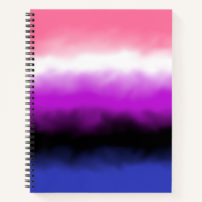 Genderfluid Flag Notebook (Front)