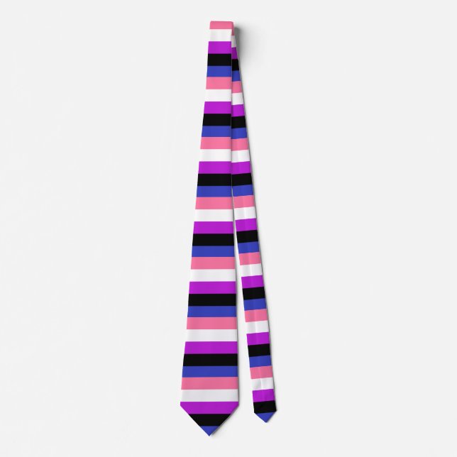 Genderfluid Flag Tie (Front)