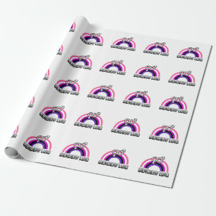 Genderfluid Gender Symbol Wrapping Paper