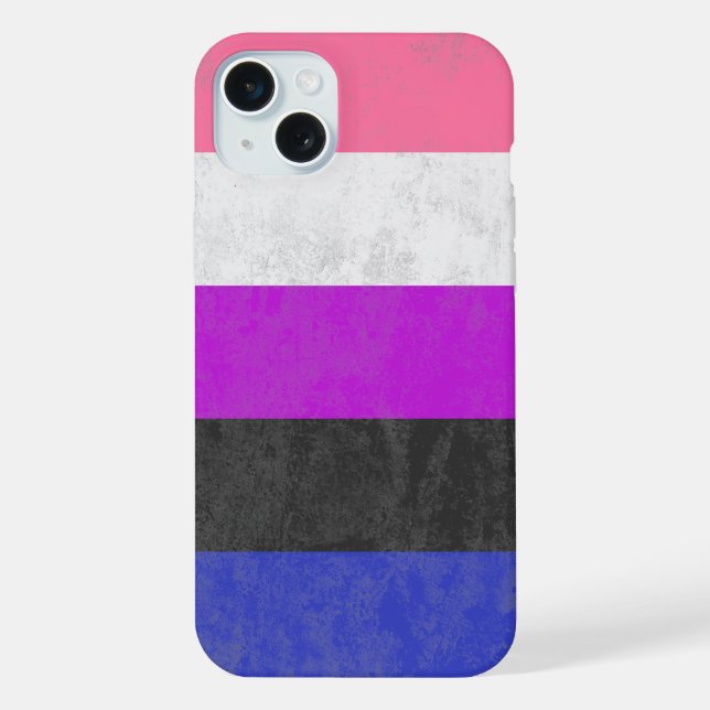 Genderfluid iPhone Case (Back)