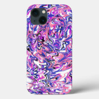 Genderfluid marble paint pouring swirl abstract