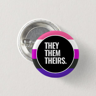 Genderfluid Pride 3 Cm Round Badge