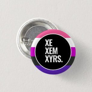 Genderfluid Pride 3 Cm Round Badge