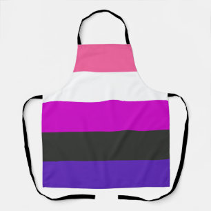 Genderfluid Pride Flag Apron