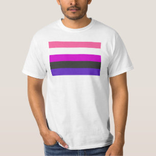 Genderfluid Pride Flag T-Shirt