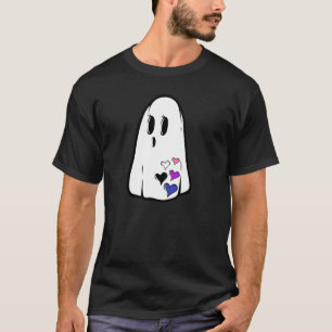 Genderfluid Pride Ghost T-Shirt