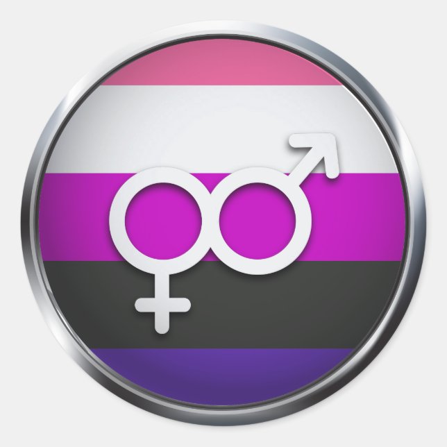 Genderfluid Sticker (Front)
