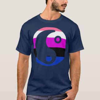 Genderfluid Yin Yang T-Shirt