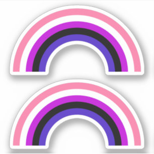 Genderfluidity Pride Rainbow