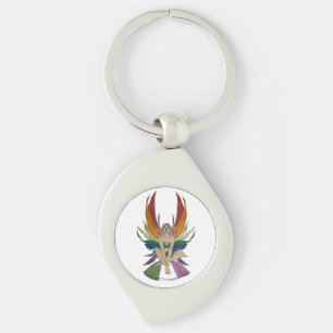 Genderqueer Faerie Key Ring