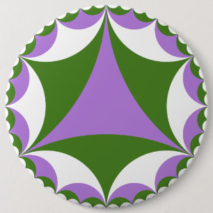 Genderqueer fractal button