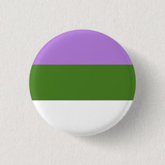 GENDERQUEER PRIDE 3 CM ROUND BADGE