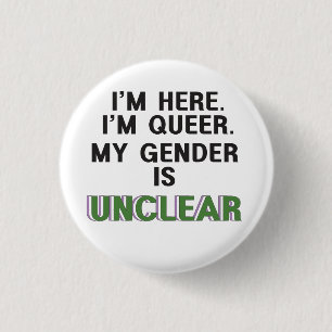 Genderqueer Pride -- Button