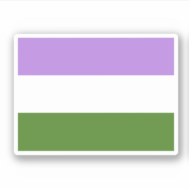 Genderqueer Pride Flag (Front)