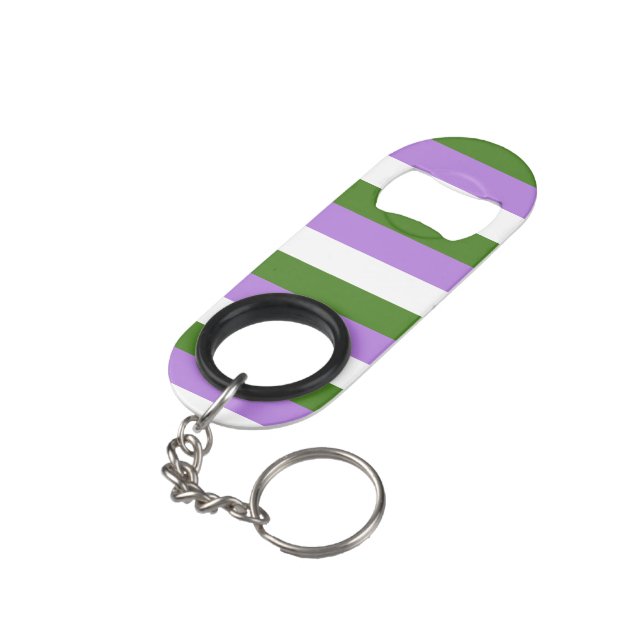 Genderqueer Pride Flag (Back Angled)