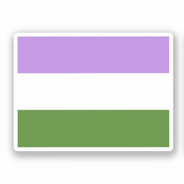 Genderqueer Pride Flag (Front)
