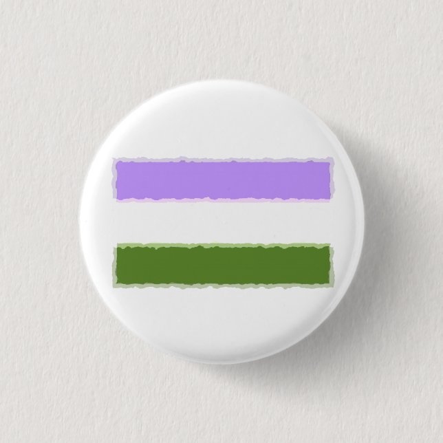 Genderqueer Pride Flag 3 Cm Round Badge (Front)