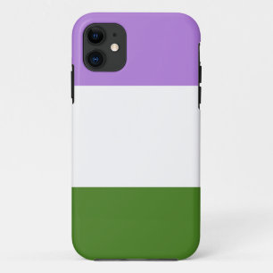 Genderqueer Pride Flag iPhone 11 Case