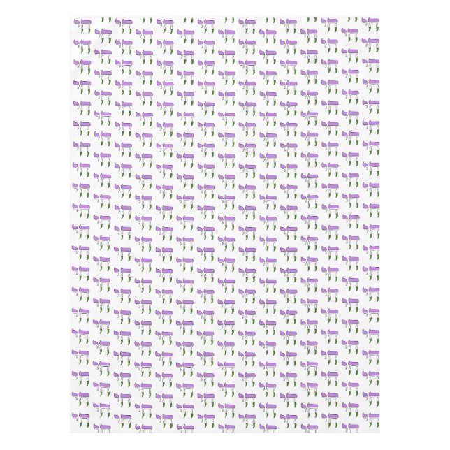 Genderqueer Pride Flag Chai  Tablecloth (Front)