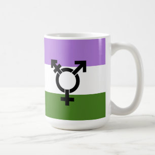 Genderqueer Pride Flag Coffee Mug