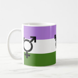 Genderqueer Pride Flag Coffee Mug