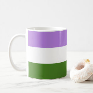 Genderqueer Pride Flag Coffee Mug