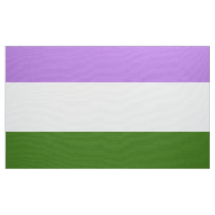 Genderqueer Pride Flag Fabric