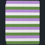 Genderqueer Pride Flag iPad Smart Cover<br><div class="desc">Genderqueer Pride Apparel for Everyone! Browse over 1, 000  Gay Pride,  Humour,  Equality,  Slang,  & Culture Designs.  The Most Unique Gay,  Lesbian Bi,  Trans,  Queer,  and Intersexed Apparel on the web. You'll find everything from Gay to Z @ http://www.LgbtShirts.com FIND US ON: THE WEB: http://www.LgbtShirts.com FACEBOOK: http://www.facebook.com/glbtshirts TWITTER: http://www.twitter.com/glbtshirts</div>