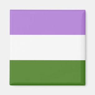 Genderqueer Pride Flag Magnet