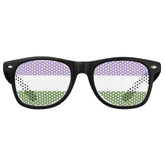 Genderqueer Pride Flag Sunglasses