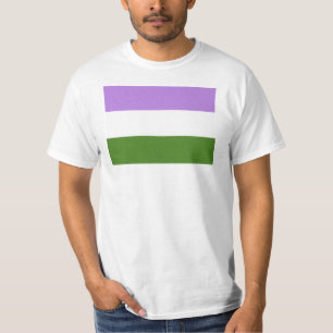 Genderqueer Pride Flag T-Shirt