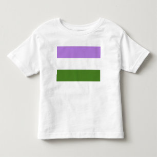 Genderqueer Pride Flag Toddler T-Shirt