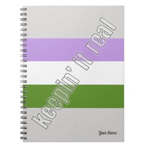 Genderqueer Pride Notebook