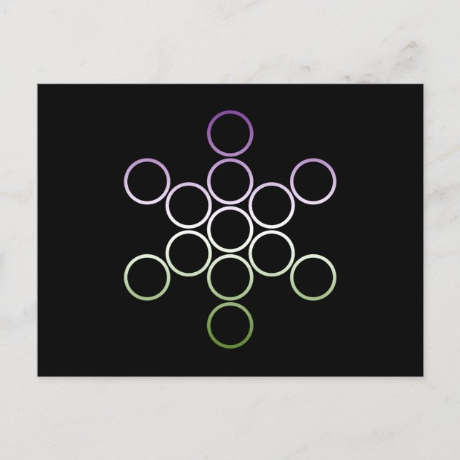 genderQueer sacred circles Postcard (Front)