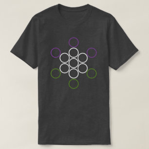 genderQueer sacred circles T-Shirt