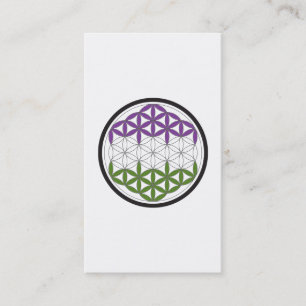 genderQueer sacred geometry Business Card