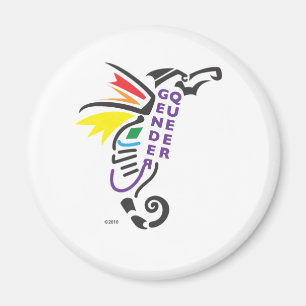 Genderqueer Symbol Magnet