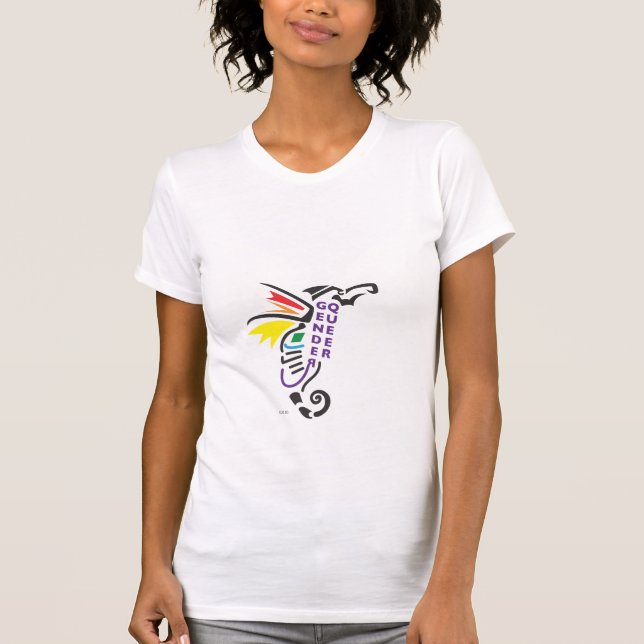 Genderqueer Symbol T-shirt (Front)