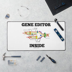 Gene Editor Inside DNA Replication Humour Desk Mat