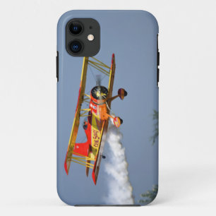 Gene Soucy performing aerobatics in Grumman iPhone 11 Case