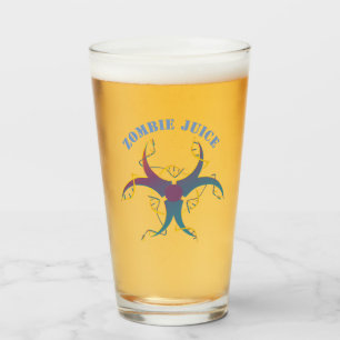 Gene Splicing Bio Hazard Symbol Glass