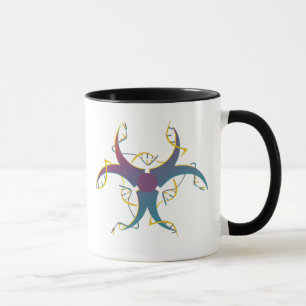 Gene Splicing Bio Hazard Symbol Mug