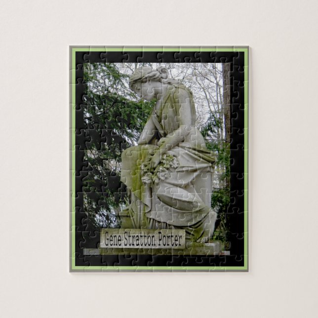 Gene Stratton Porter Memorial Jigsaw Puzzle (Vertical)