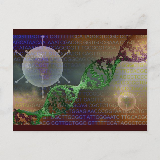 Gene therapy postcard (Front)