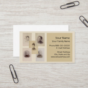 Genealogist Business Card