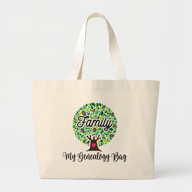Genealogist Gift Family History Bag (Front)