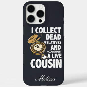 Genealogist I Collect Dead Relatives Historian  iPhone 16 Pro Max Case