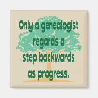 Genealogy A Step Backwards Is Progress